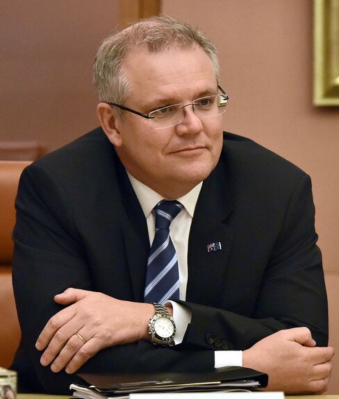 Scott Morrison, Australia's treasurer.