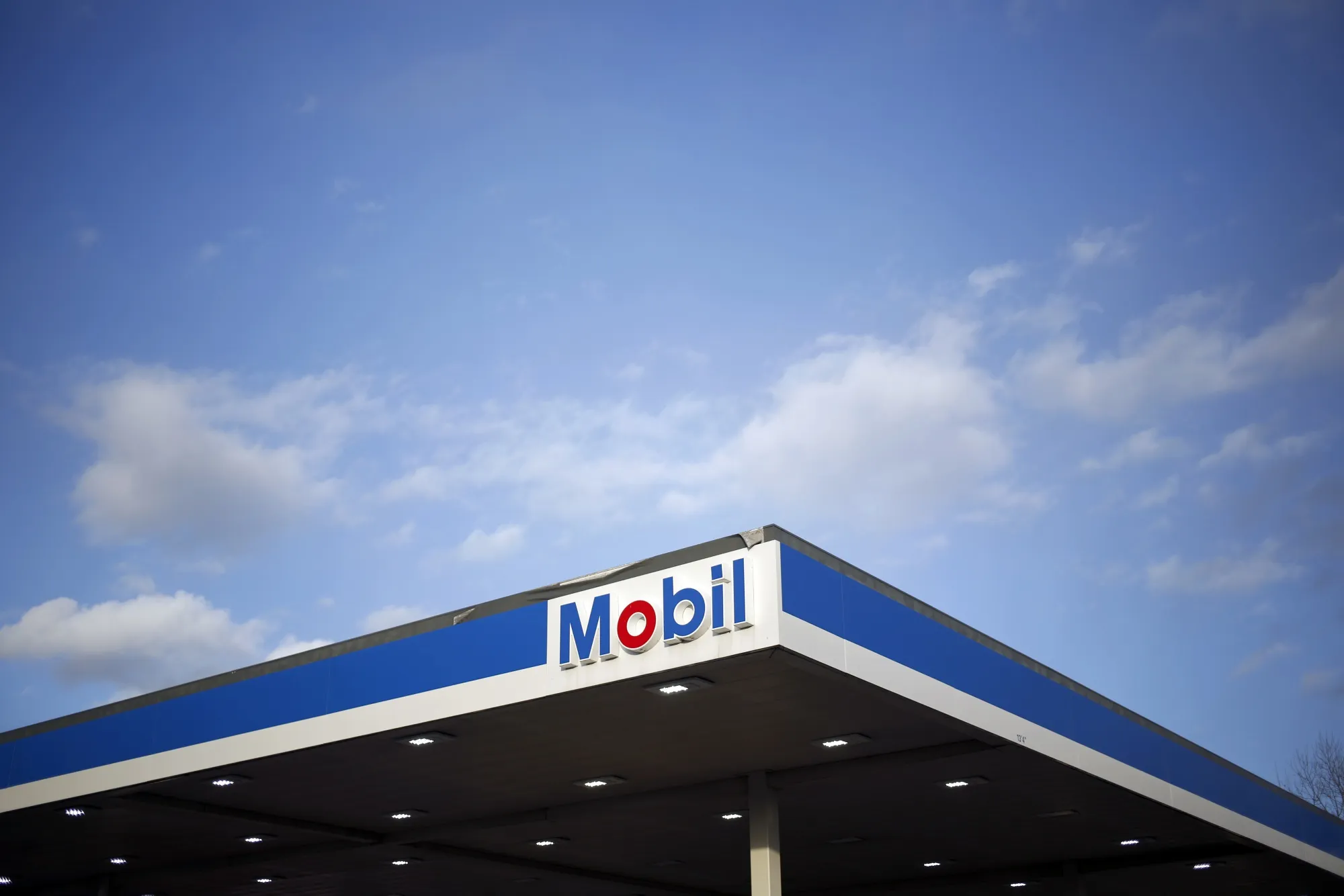 An Exxon Mobil Corp. Gas Station As Earnings Beat Highest Estimate