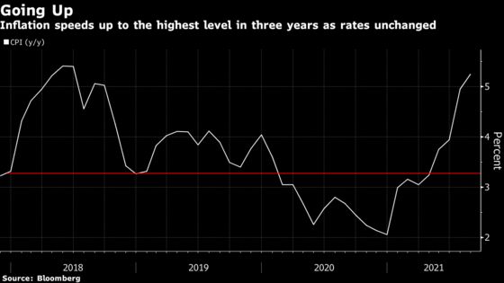 Romanian Inflation Quickens Further as Political Spat Hurts Leu