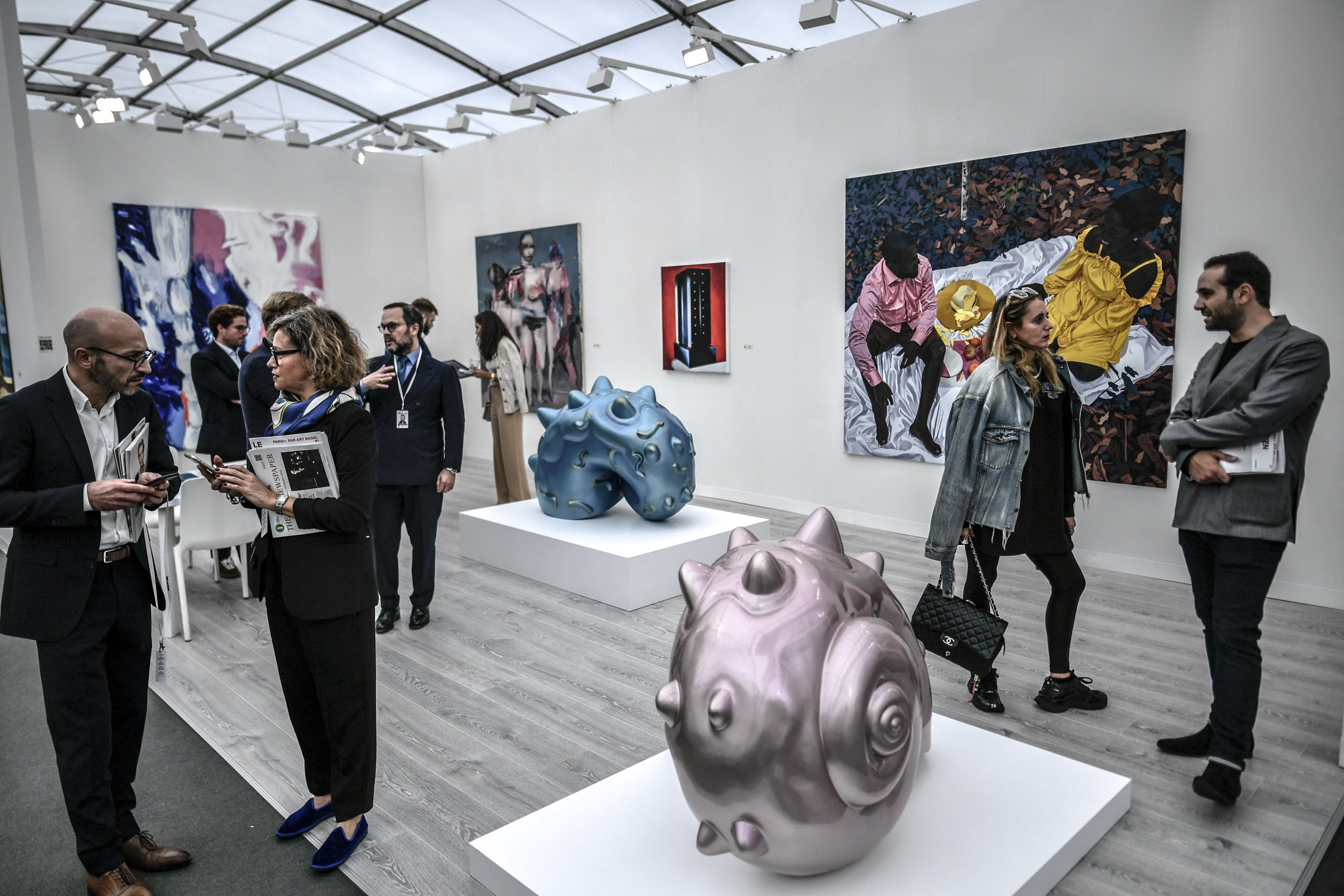At First Art Basel Paris Fair, Great Expectations Meet Great Wealth