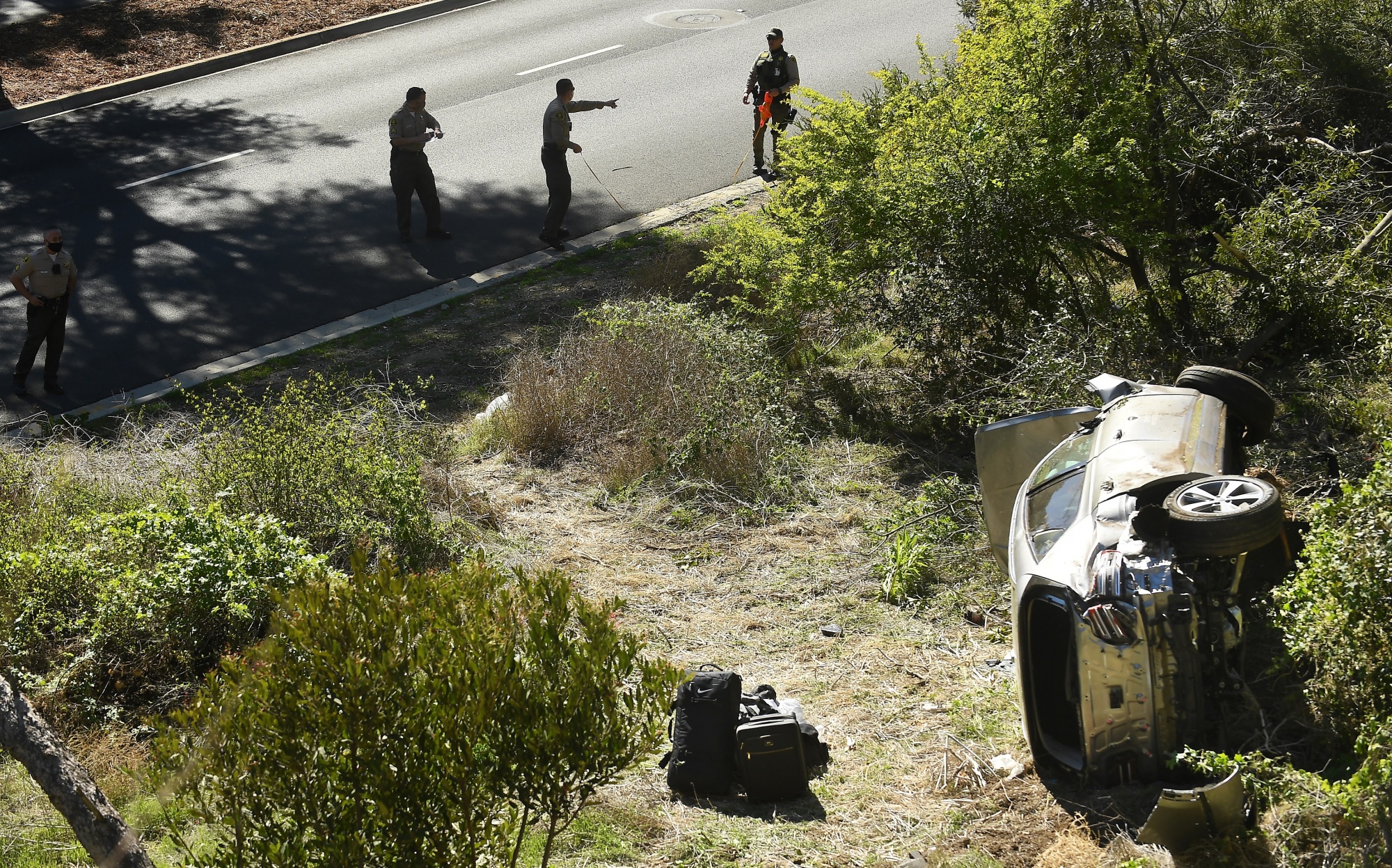 Tiger Woods crash