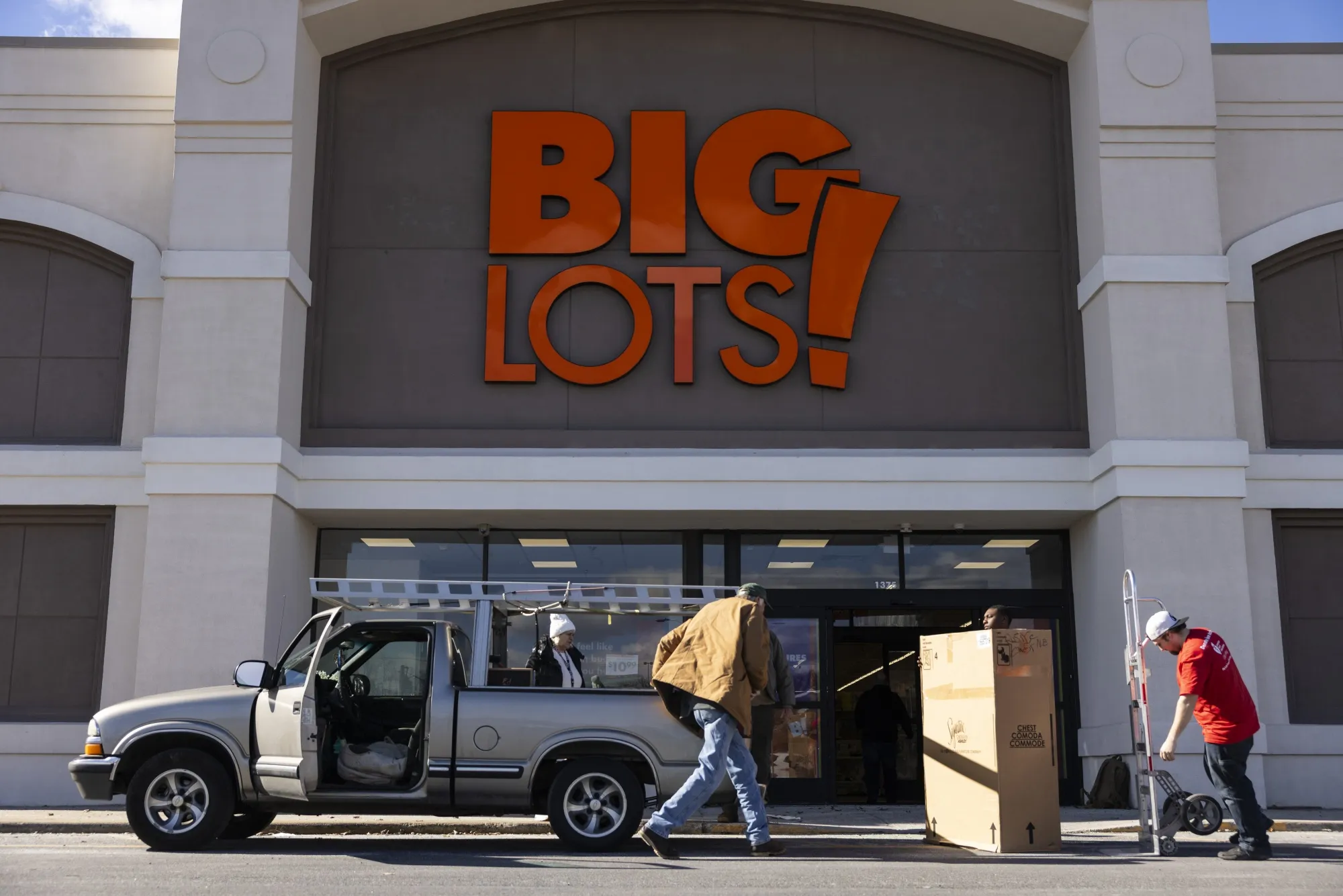 A Big Lots store in Kingston, New York.