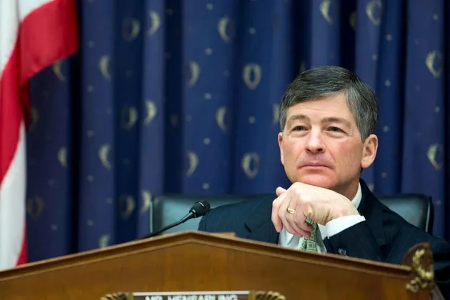House Financial Services Committee Chairman Jeb Hensarling (R-Tex.) in Washington on Feb. 11