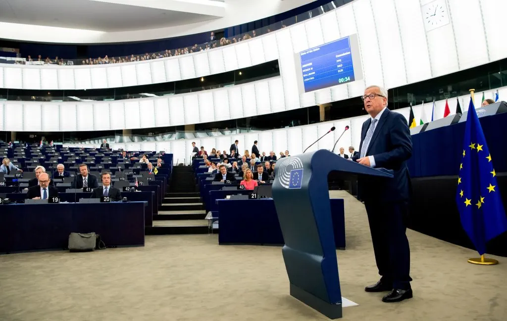 Jean-Claude Juncker is throwing down the gauntlet.