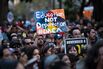 Supporters of the Deferred Action for Childhood Arrivals program protest the Trump administration’s move to end&nbsp;DACA&nbsp;in Los Angeles on Sept. 5, 2017.