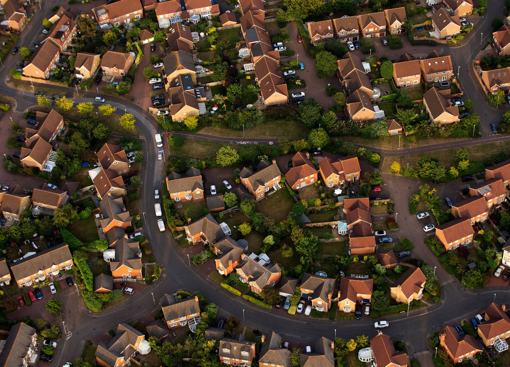 Residential housing in London.
