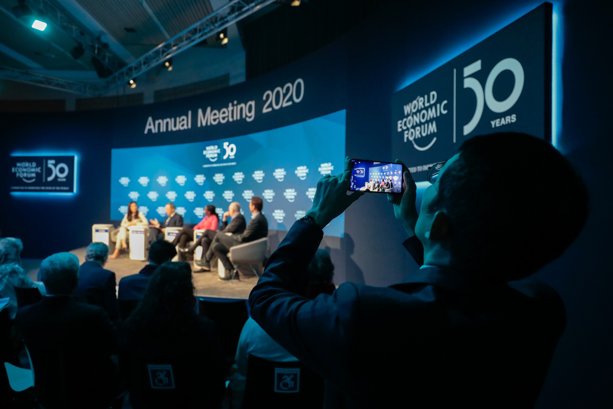 Closing Day Of The World Economic Forum (WEF) 2020