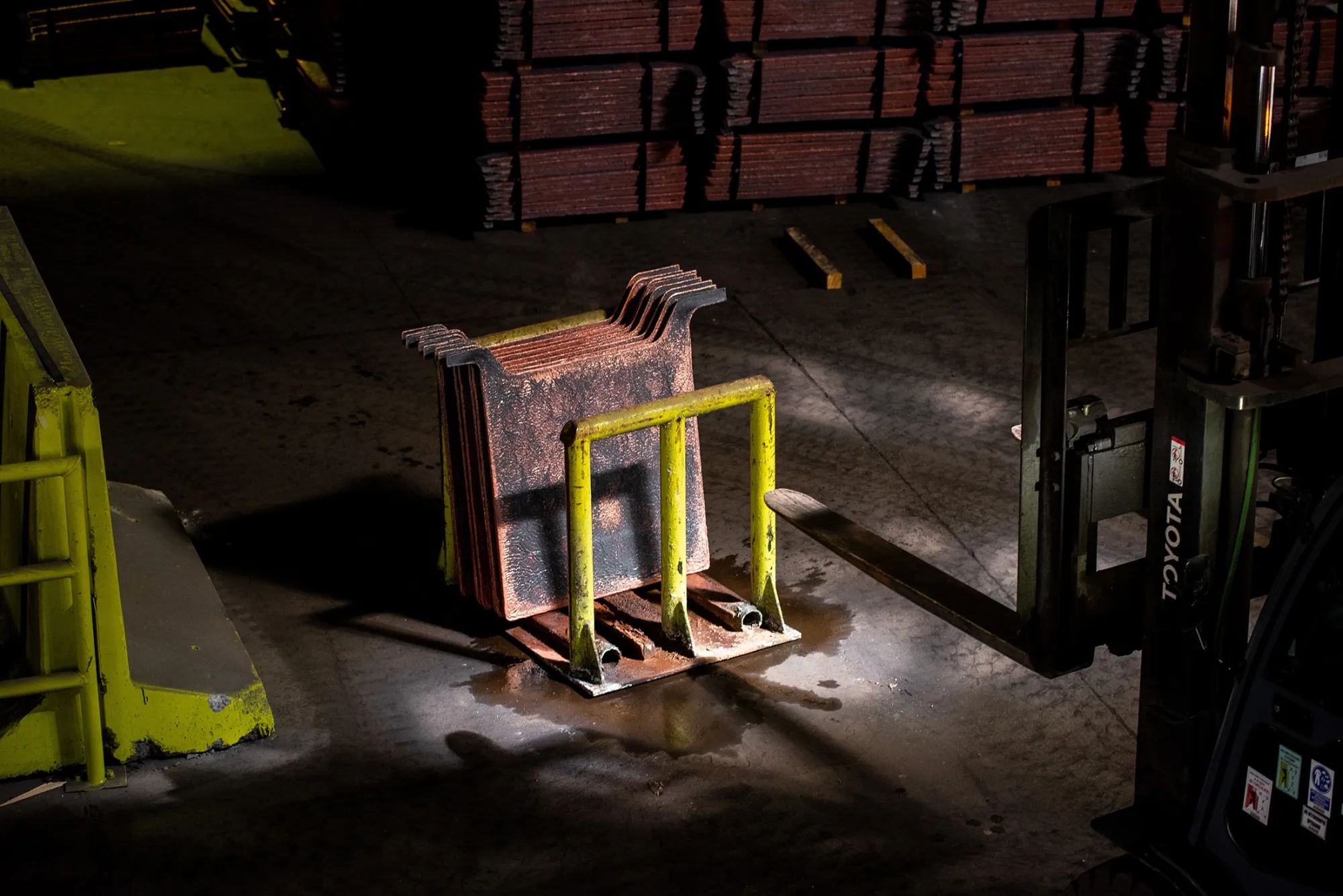 The Codelco El Teniente Mine And Processing Facility As Copper Wavers