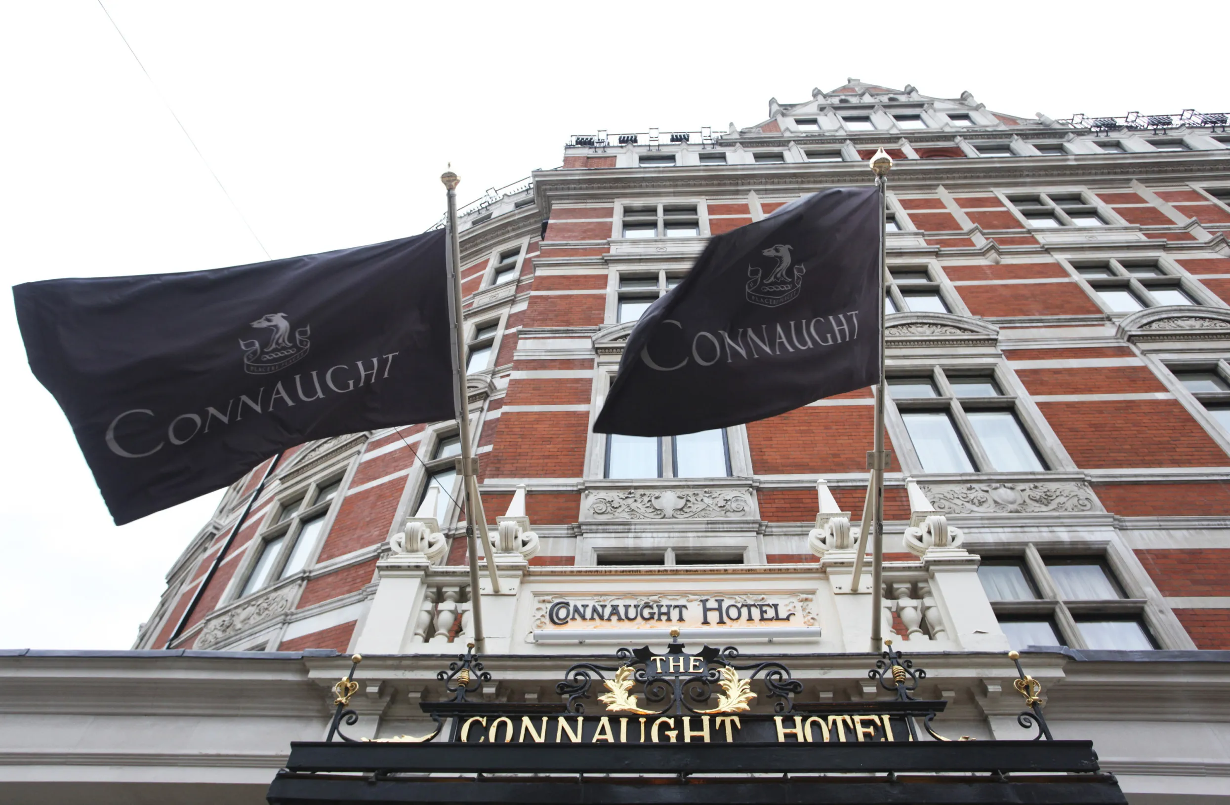 The Connaught hotel in London.