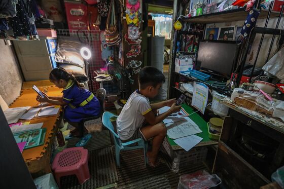 Economic Recovery in Philippines Hinges on Kids Leaving Lockdown