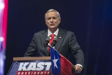 Presidential Candidate Jose Antonio Kast Holds Closing Campaign Rally