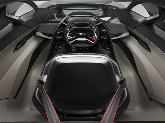 Audi Unveils Electric PB18 e-tron Supercar During Monterey Car Week