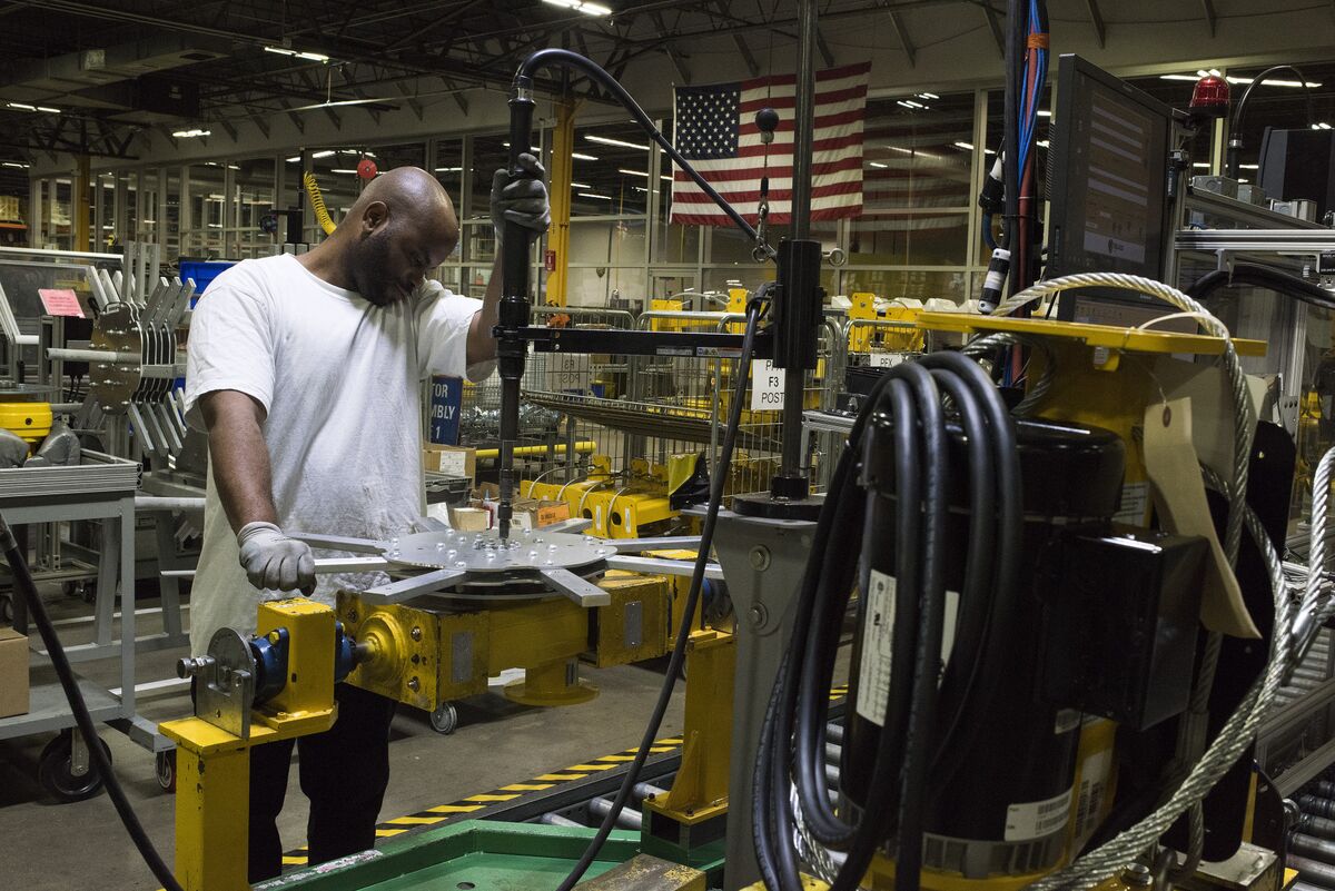 US Industrial Production Increases by Most in Nearly a Year