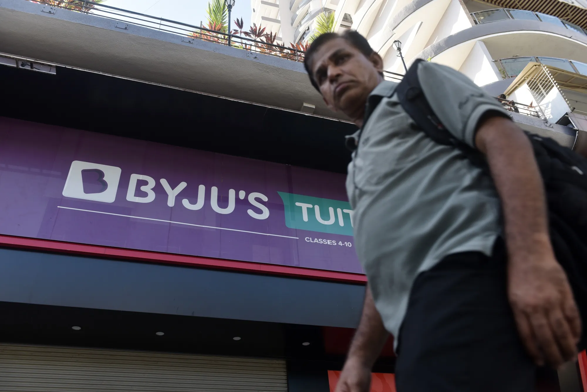 A Byju Tuition Center in Mumbai.