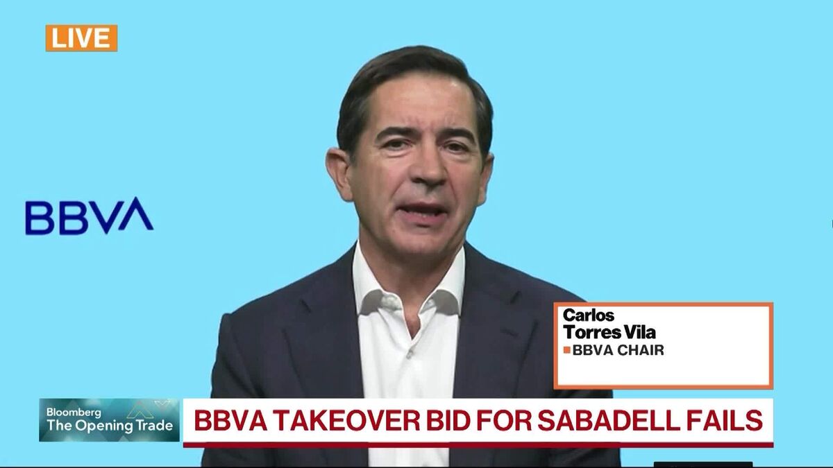 BBVA Chairman: Result of Sabadell’s Takeover Unexpected