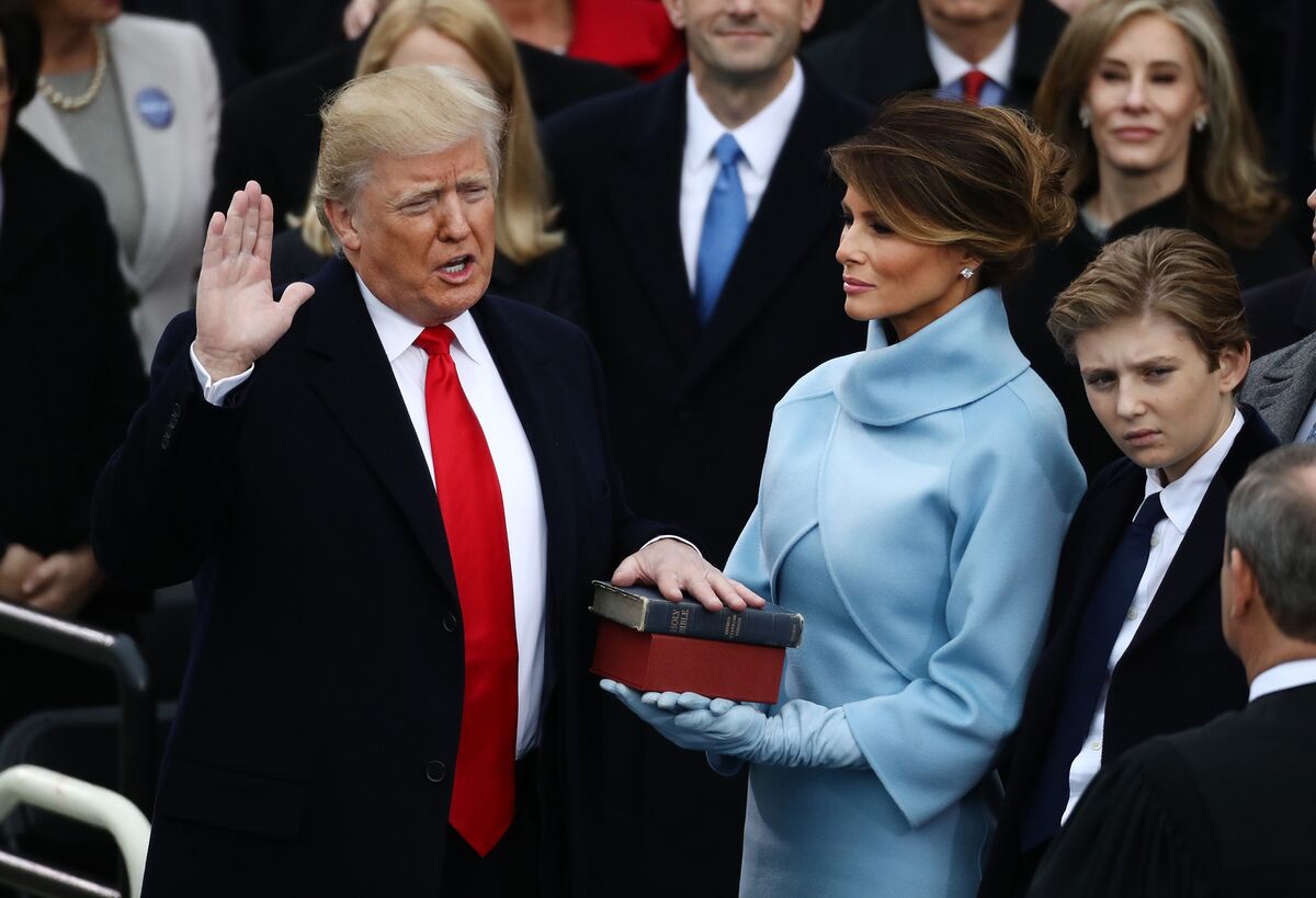 The Inauguration Of Donald J Trump Bloomberg