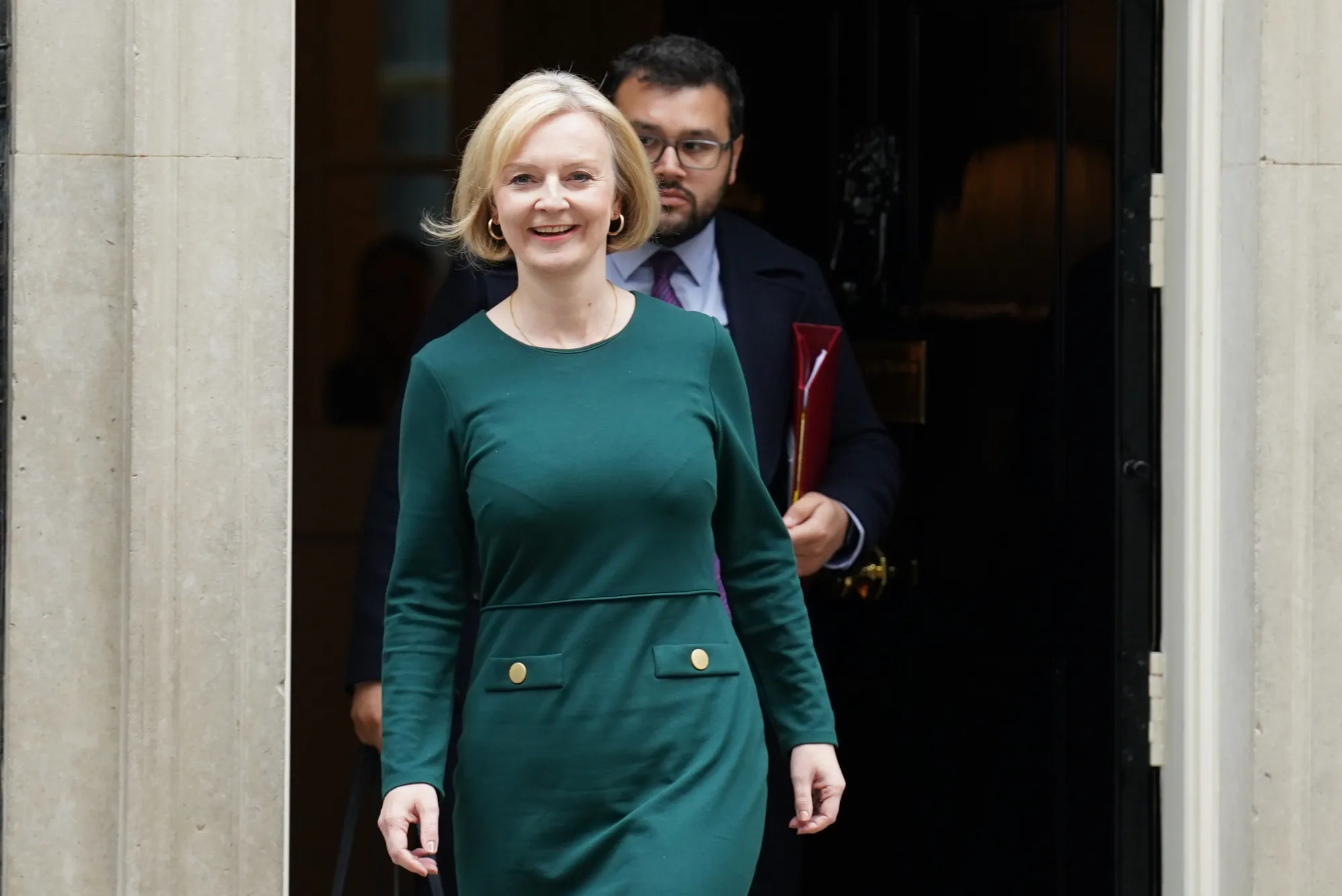 UK Prime Minister Liz Truss on&nbsp;Oct. 12.