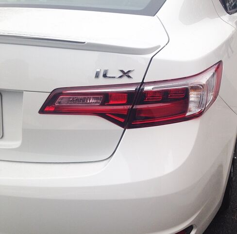 The exterior of the car is nondescript, despite its clean lines and smooth sides.