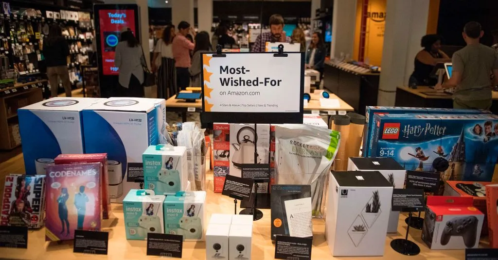 An Amazon&nbsp;store where everything for sale is rated 4 stars and above, is a top seller, or is new and trending on Amazon.com in SoHo neighborhood of New York.