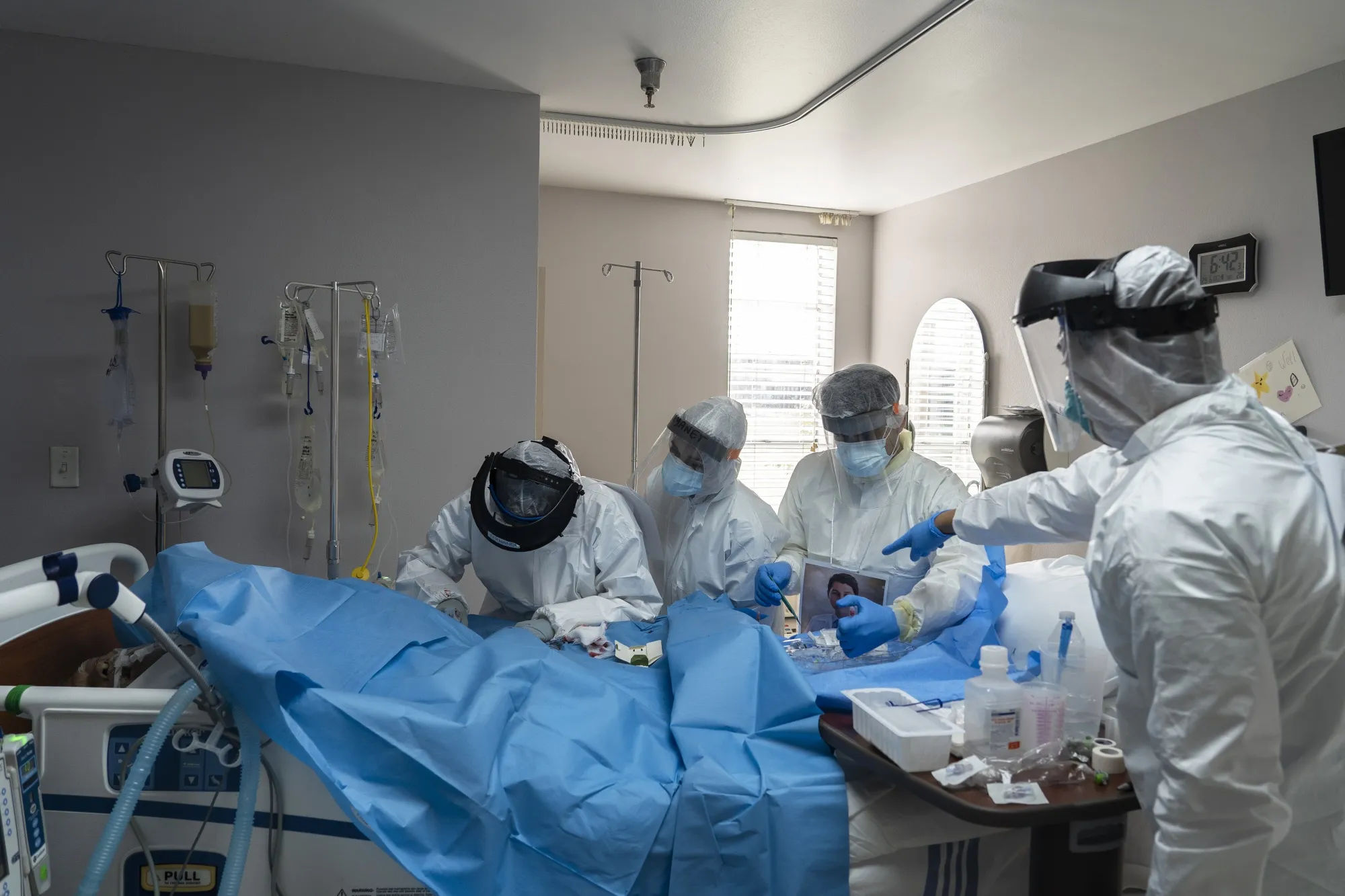 United Memorial Medical Center ICU As Texas Becoming New Center Of Pandemic