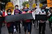 Activists March In Manhattan Calling For A Tax On Billionaires