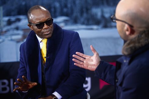 Emmanuel Kachikwu in Davos