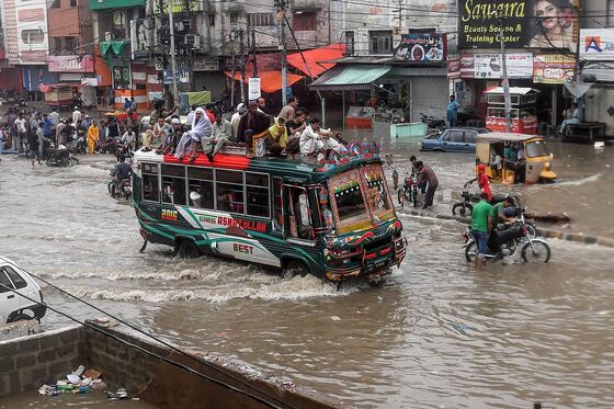 Unprecedented Monsoon Rains Kill At Least 15 in Karachi