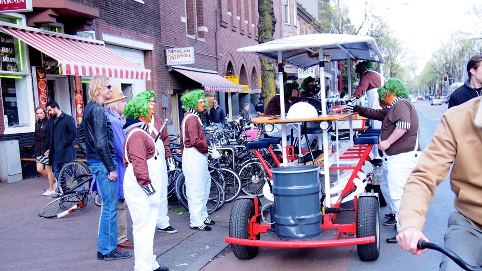 Beer bikes' days on the streets of Amsterdam are numbered.