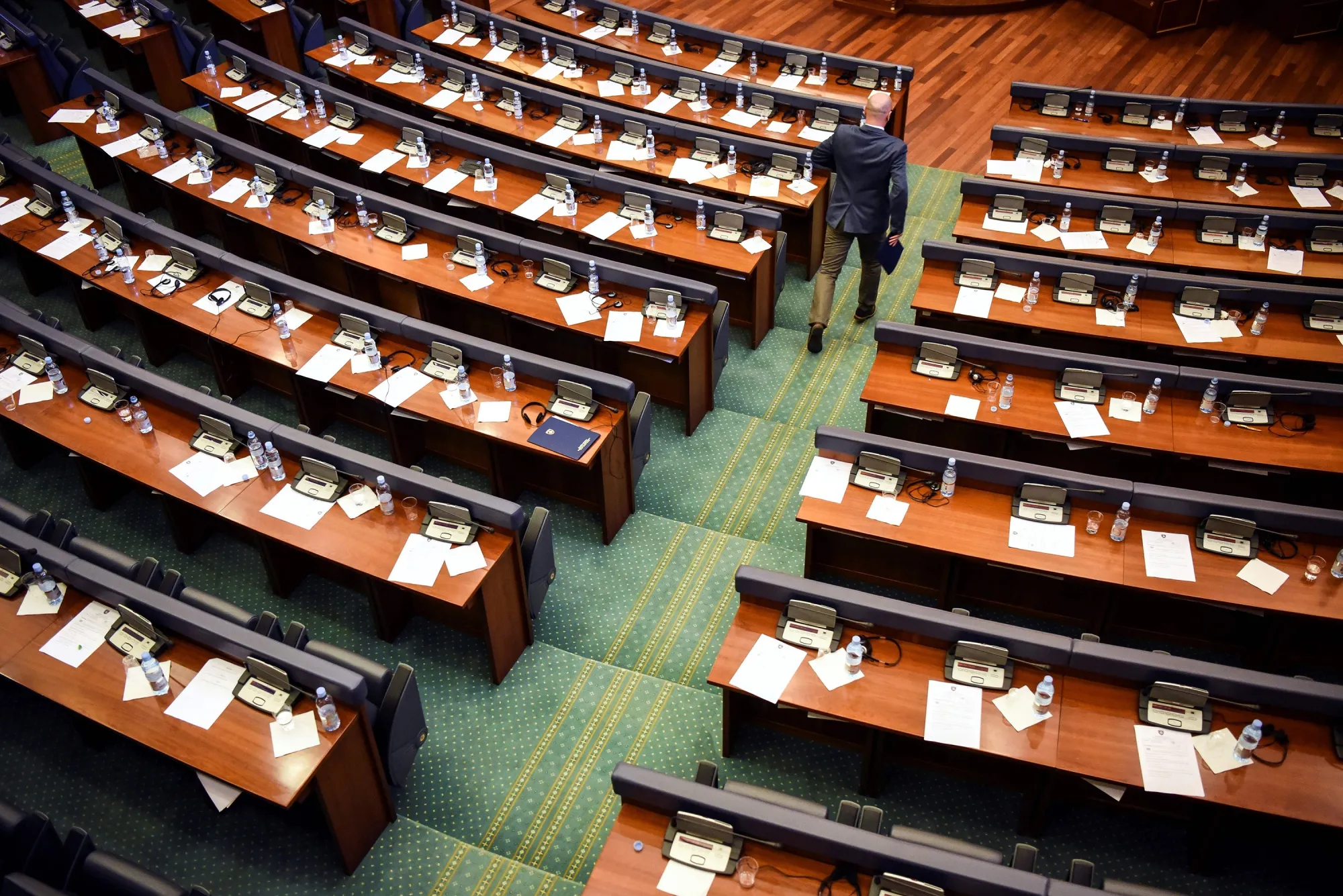 Kosovo’s parliament in Pristina.