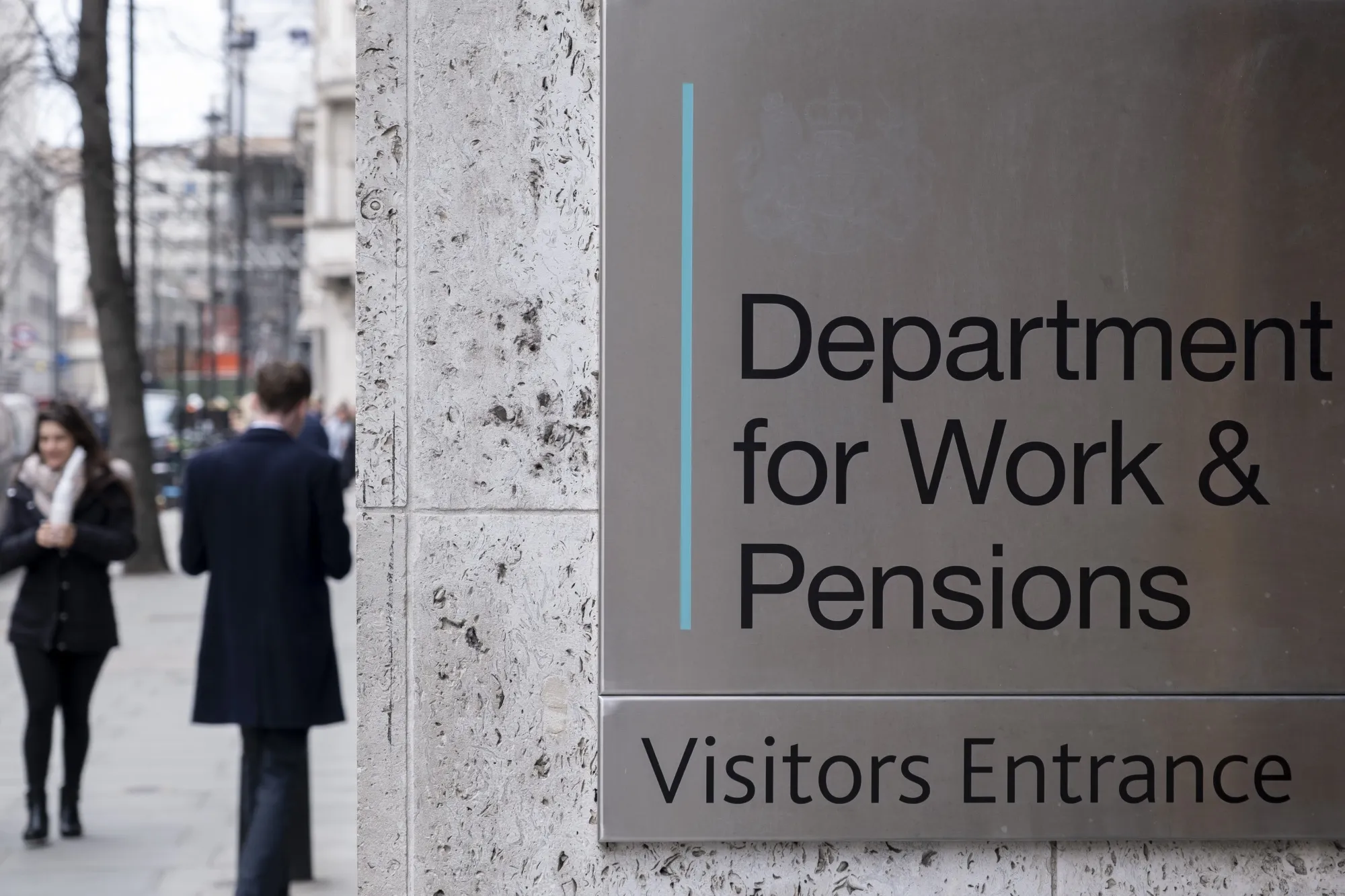 Department for Work and Pensions&nbsp;in London.