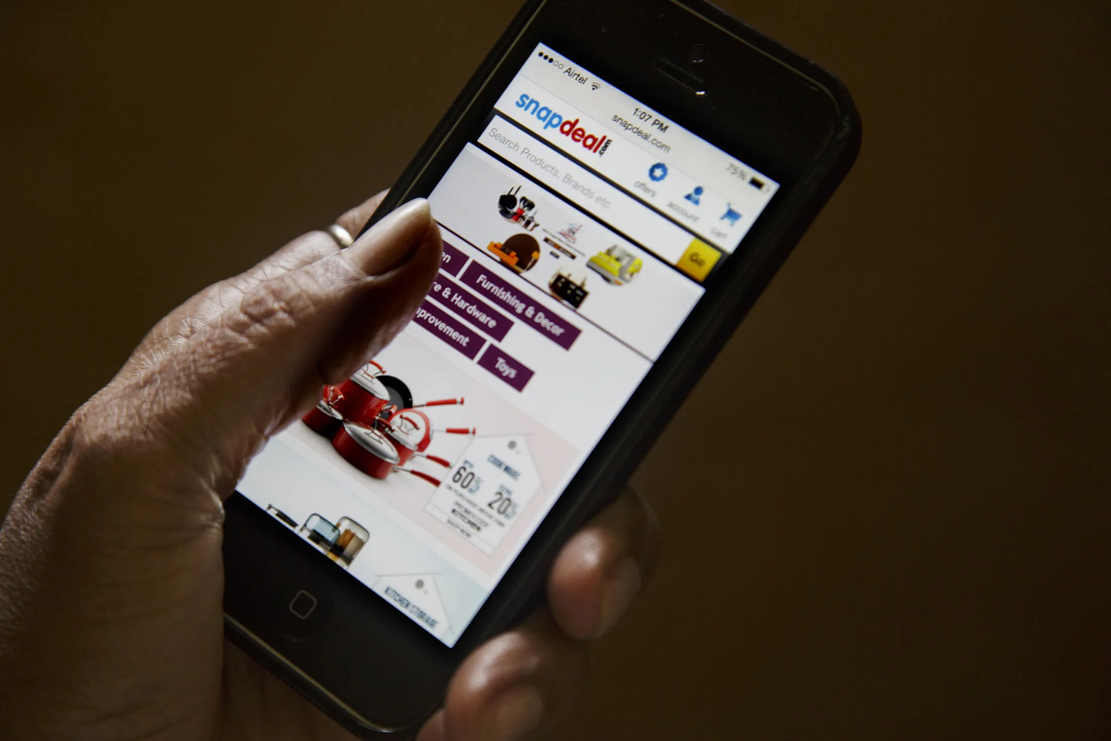 Snapdeal.com website
