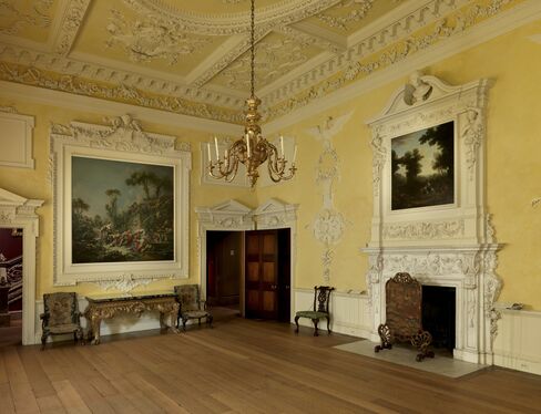 The Dining room from Kirtlington Park, Oxfordshire, U.K., 1742–48.