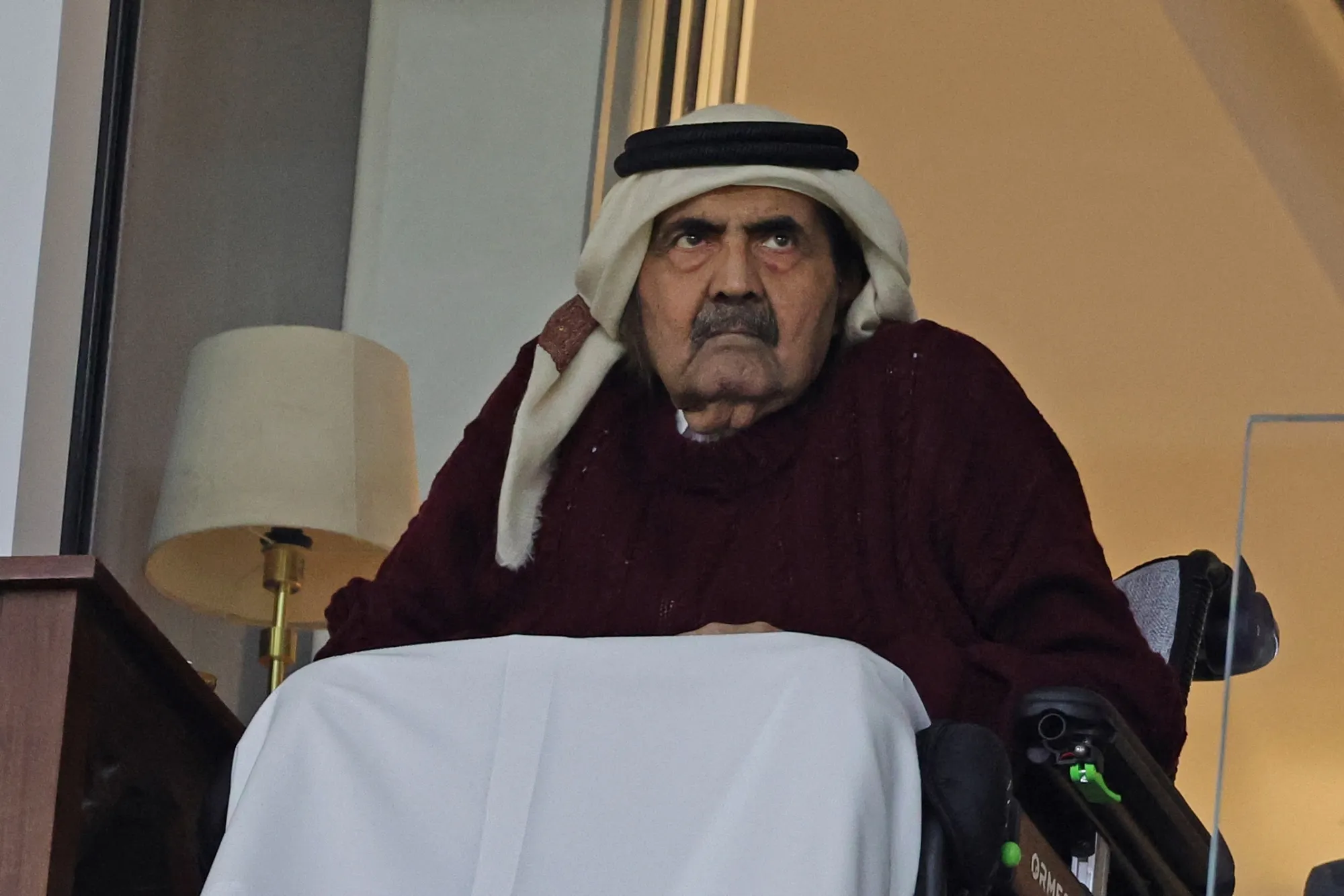 Sheikh Hamad bin Khalifa Al Thani in 2023.