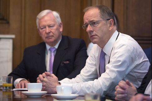 GlaxoSmithKline Plc Chief Executive Officer Andrew Witty. Under Witty, Glaxo settled a marketing probe in the U.S. by paying a $3 billion fine in 2011, and a bribery investigation in China that concluded last year with a $489 million penalty. Photographer: Simon Dawson/Bloomberg