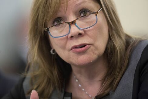 General Motors Co. Chief Executive Officer Mary Barra