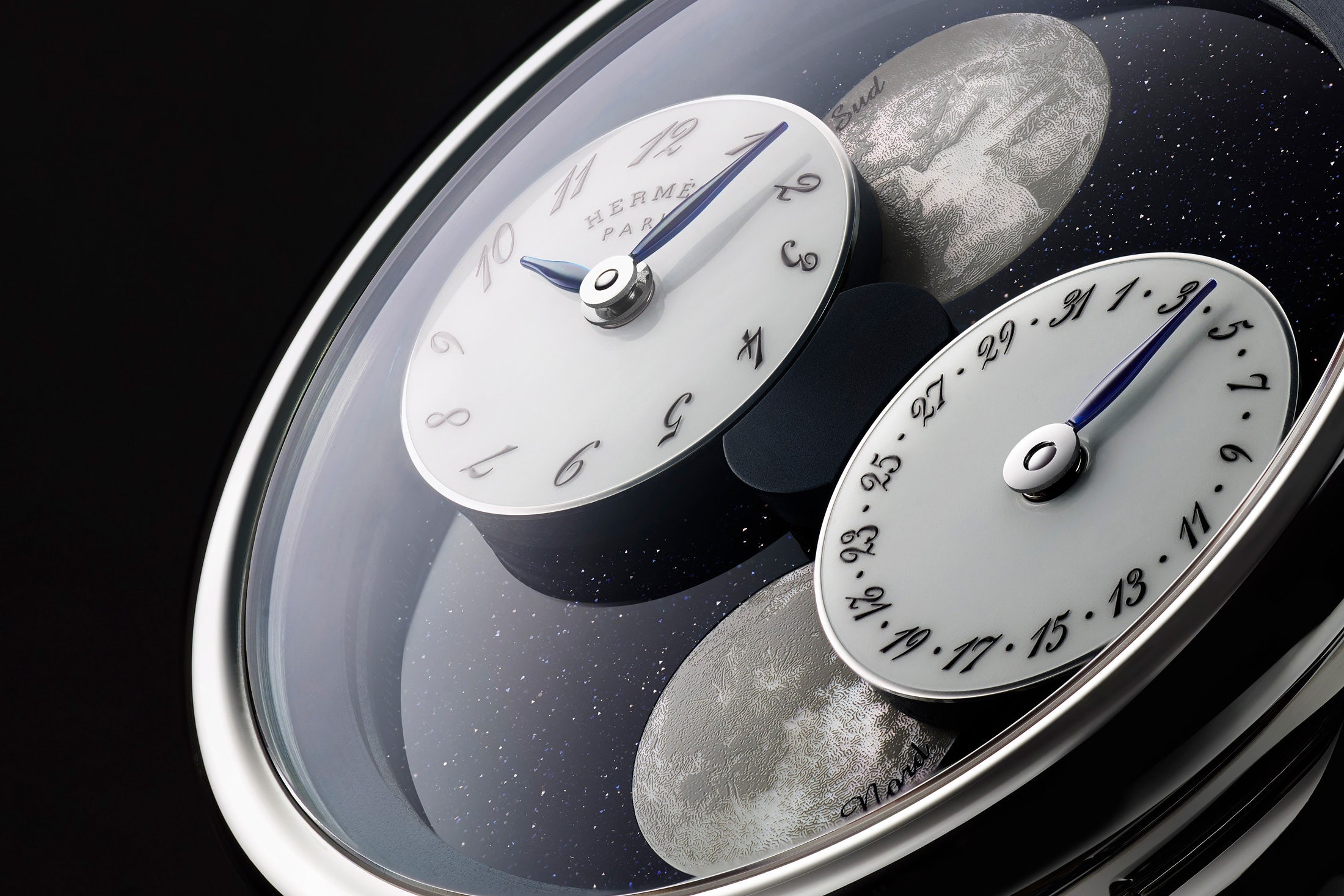 New Hermes Watch Shows What Moon Phase Arceau L Heure De La Lune