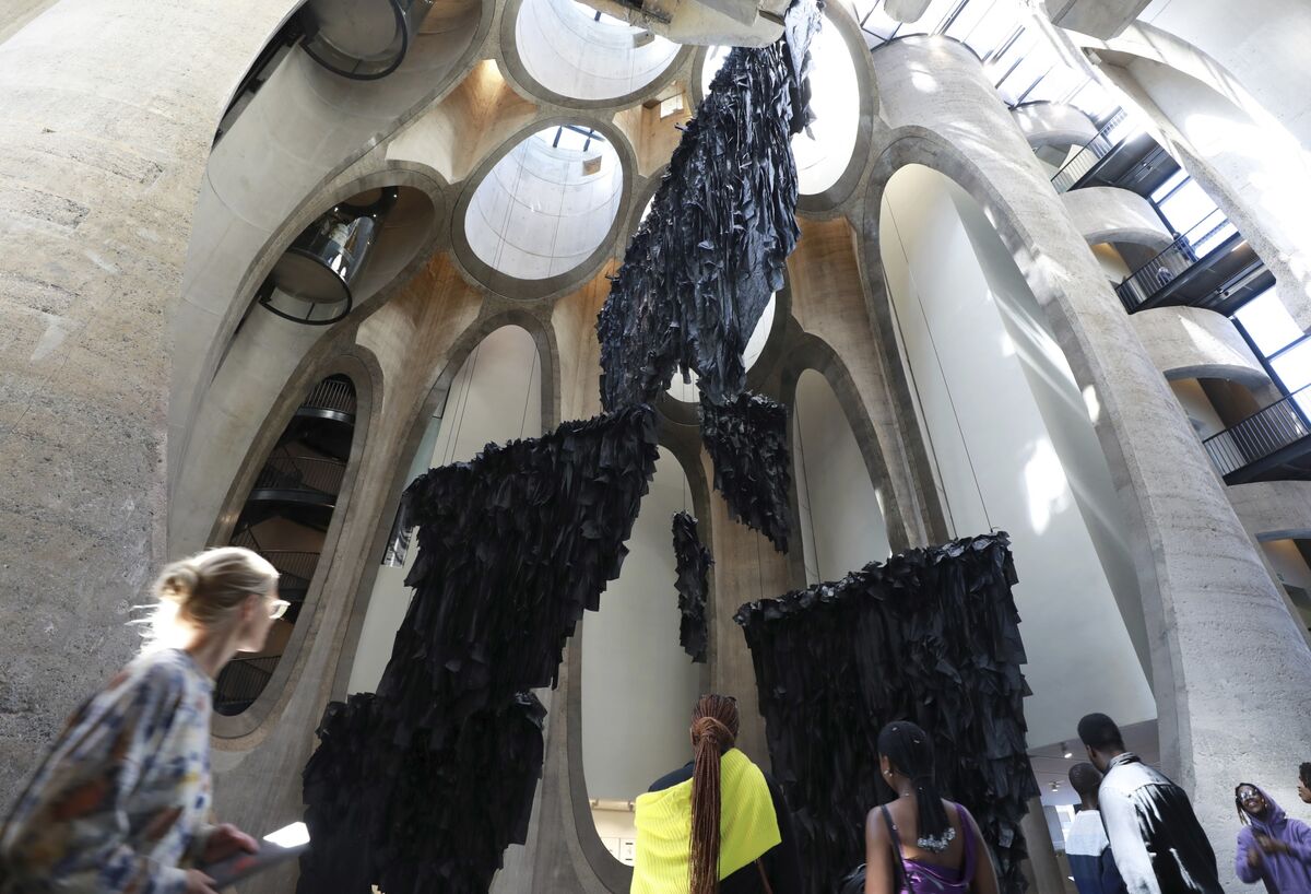 Suspended Sculpture Transforms Cape Town Zeitz Museum's Atrium - Bloomberg
