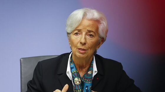 Lagarde Says ECB Running Out of Room to Fight Global Threats