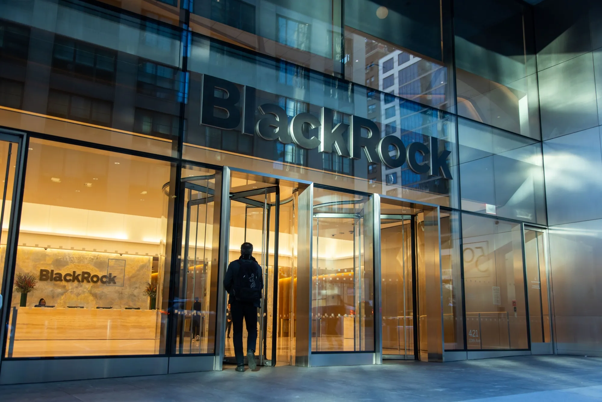 The Blackrock headquarters in New York.
