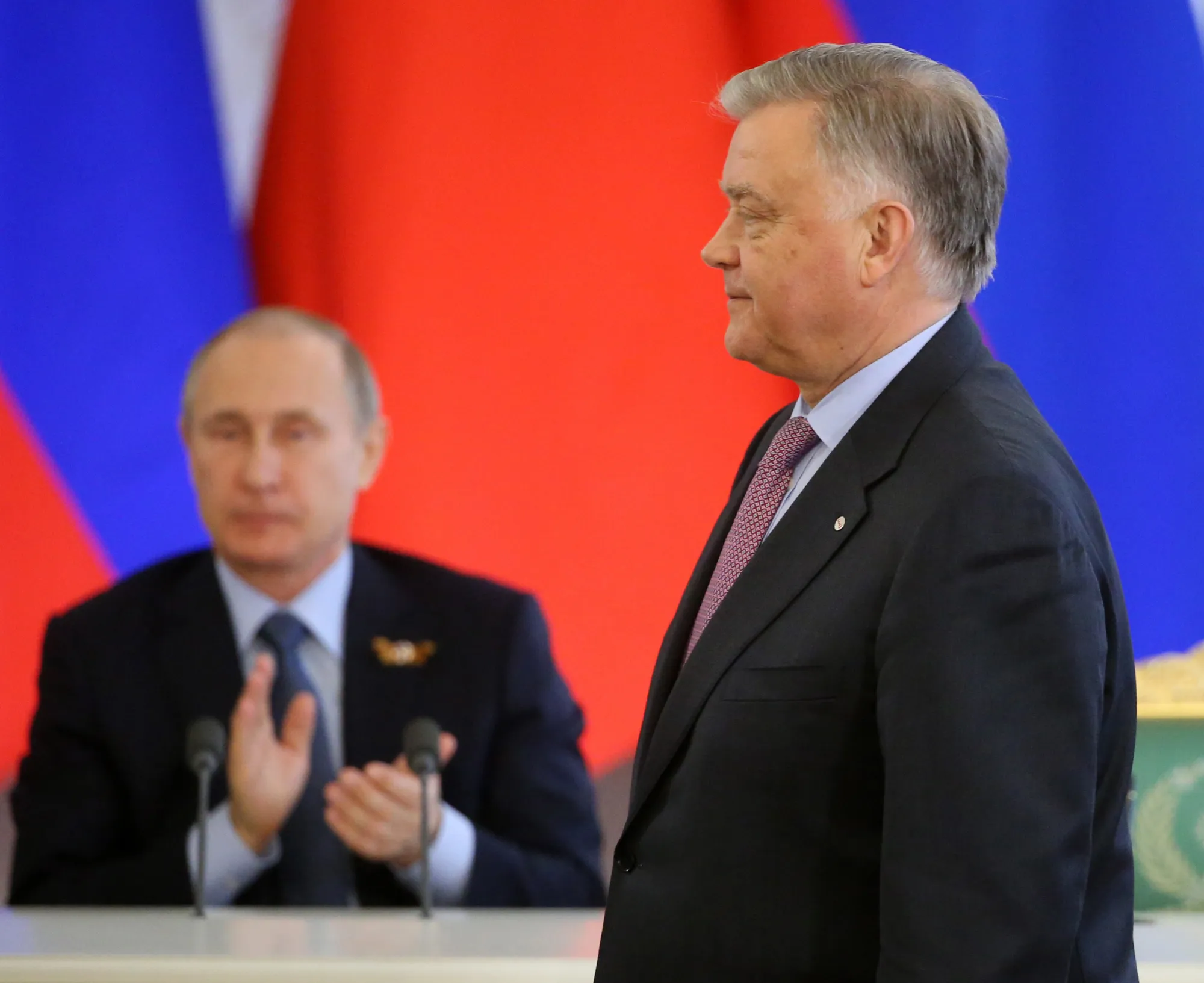 Putin and Yakunin.
