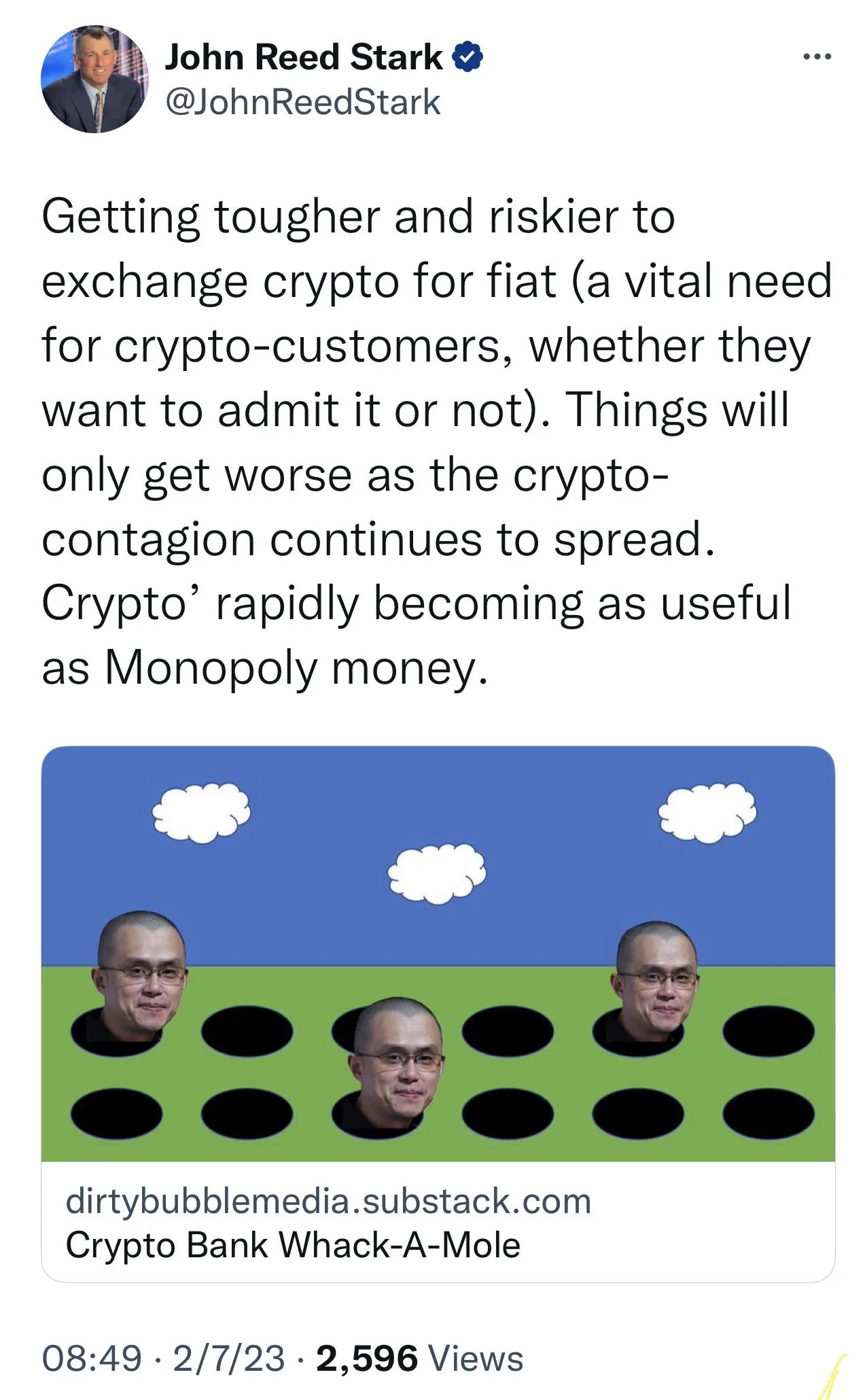 Crypto Needs Banks More Than Banks Need Them - Bloomberg