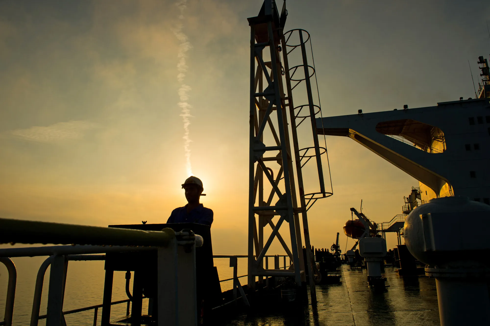 Crude Oil Shipments In The Persian Gulf