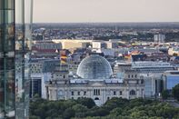 Germany, Berlin, view to Reichstag seen from above