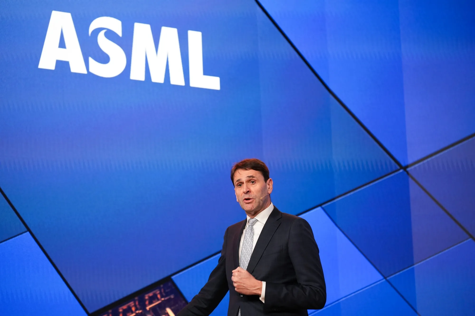 ASML Holding NV CEO Christophe Fouquet in Eindhoven, Netherlands.