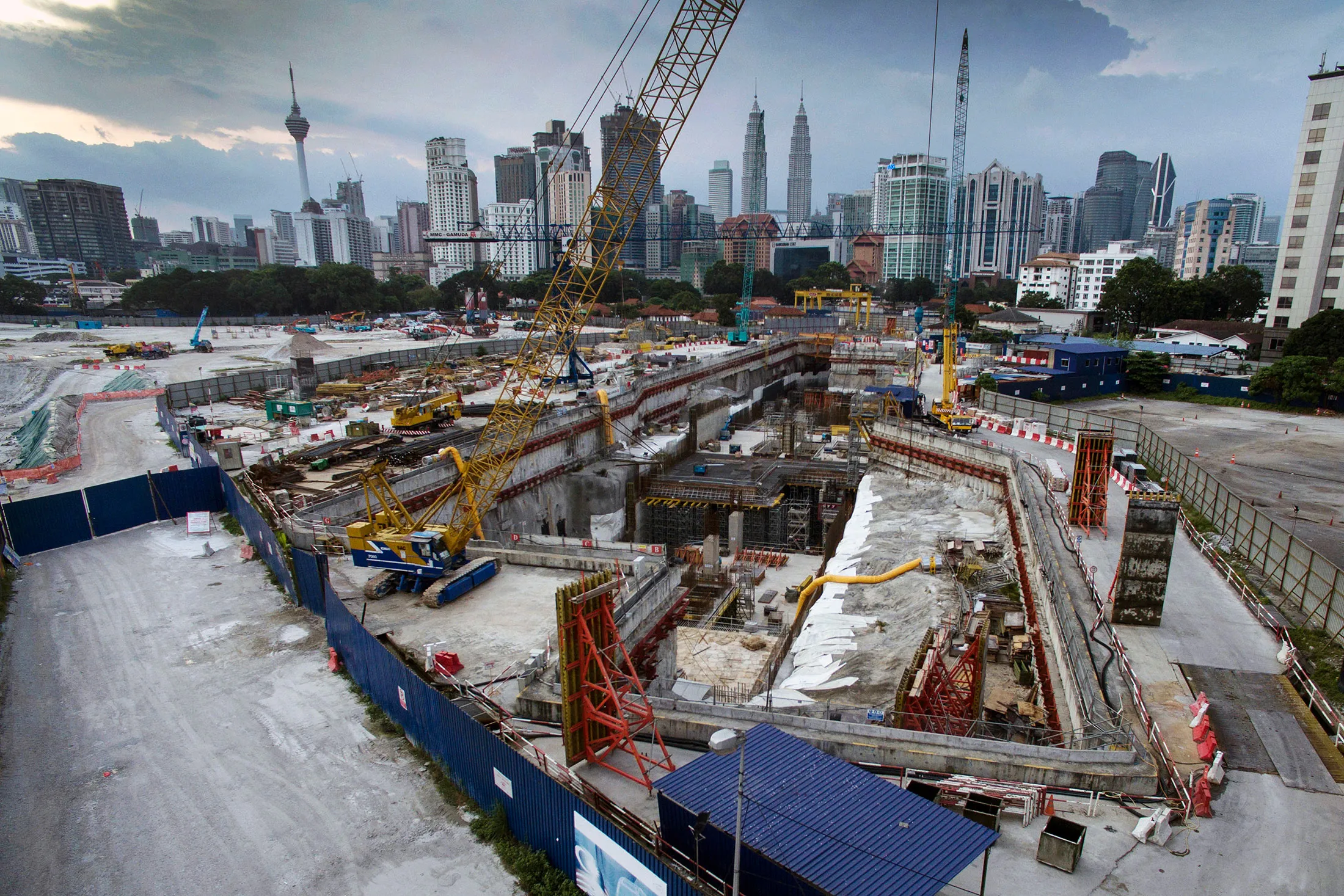 Images From 1MDB'S Tun Razak Exchange Construction Site As Controversy Fuels Criticism Of Malaysia Premier