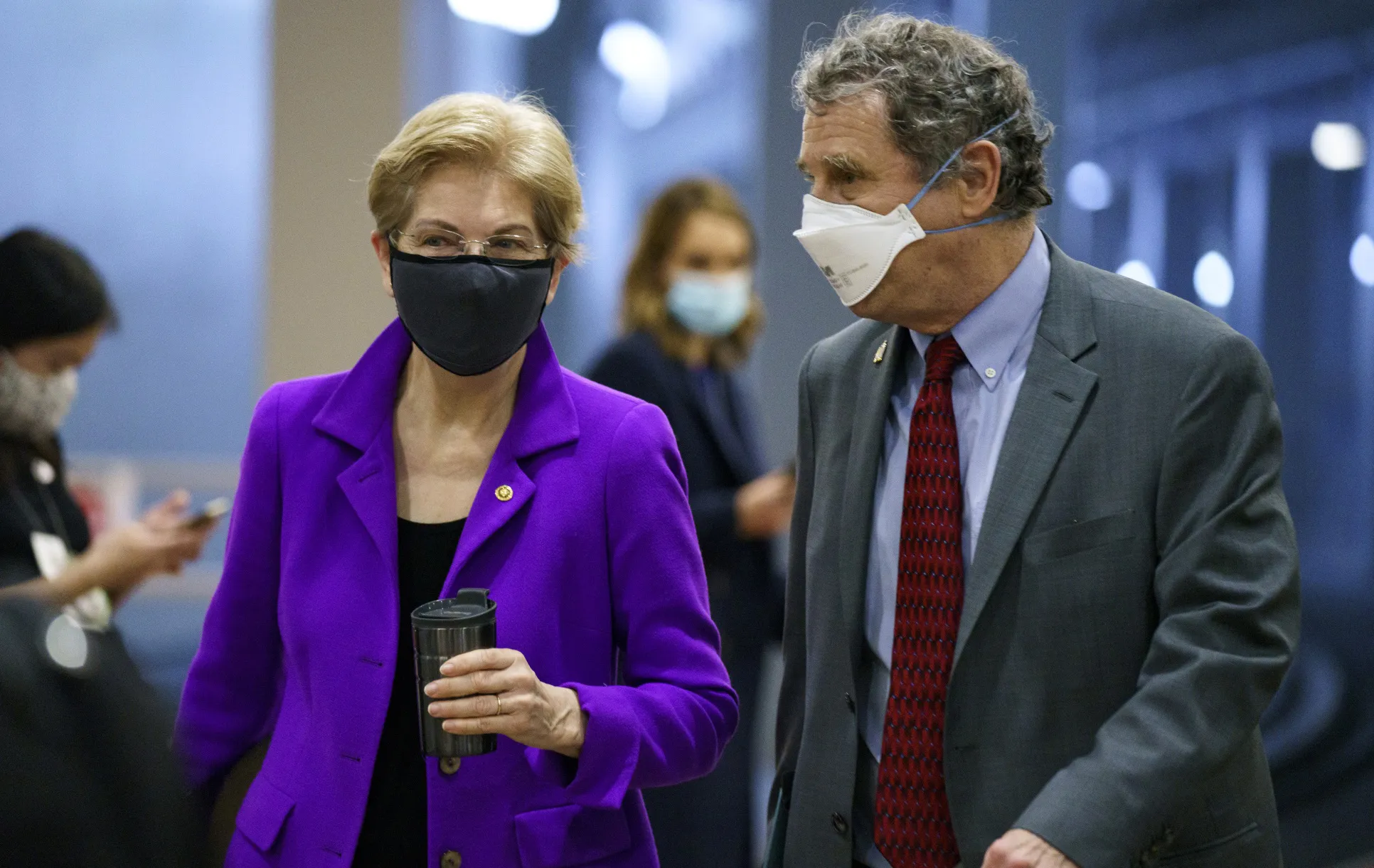 Elizabeth Warren and Sherrod Brown