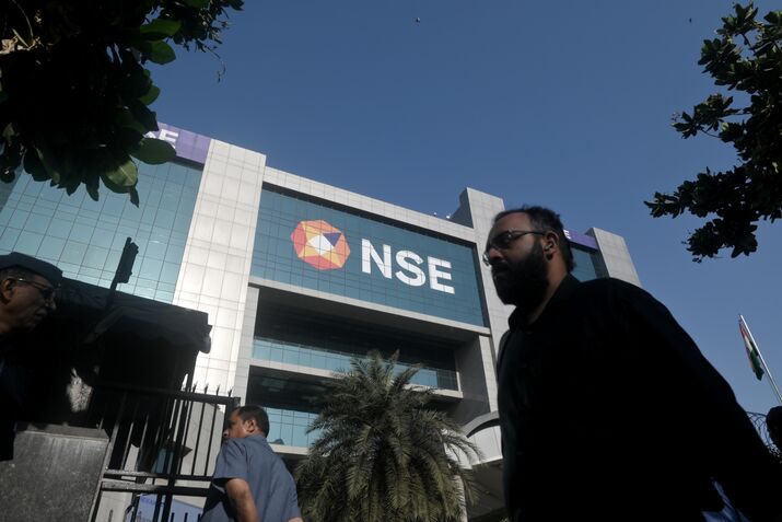 The National Stock Exchange in Mumbai.