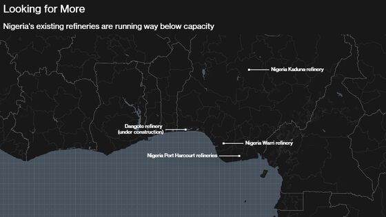 Mini-Refineries Race Billionaire to Fix Nigerian Fuel Crisis