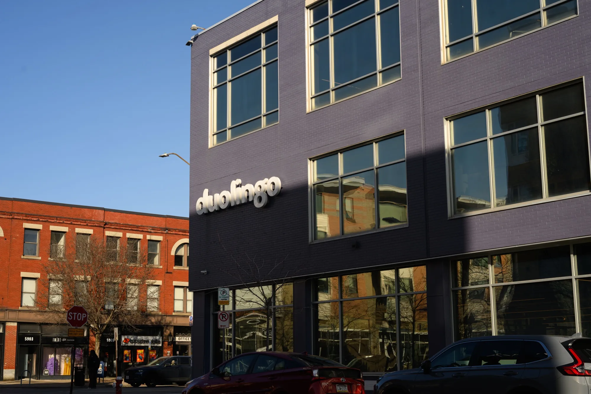The Duolingo Inc. headquarters in Pittsburgh.