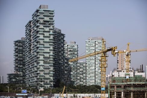 深圳の建設現場